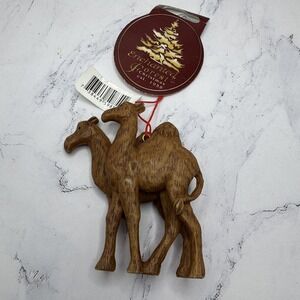 NEW 2004 Enchanted Forest Two Camel Christmas Ornament